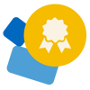 Certification graphic yellow-cobalt-2