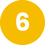 Number icon yellow 6-1